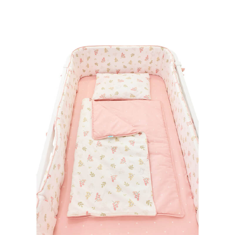 เตียงนอนเด็ก IDAWIN รุ่น CLASSIC สี WHITE-PINK_10